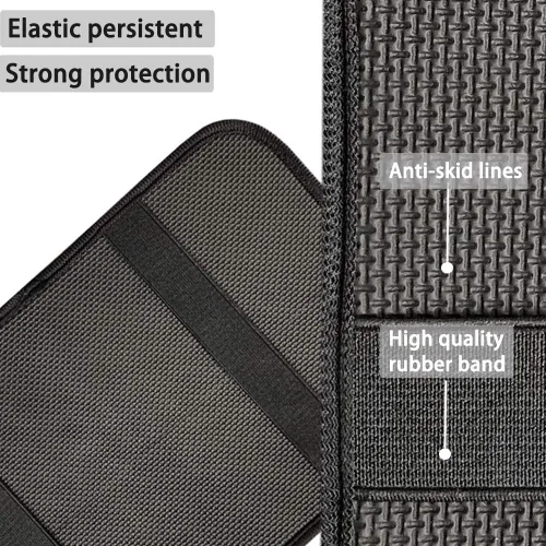 Miniatura 3 de Accesorios interiores de lunares Funda protectora universal para reposabrazos de consola central Protector de vehículo suave y cómodo