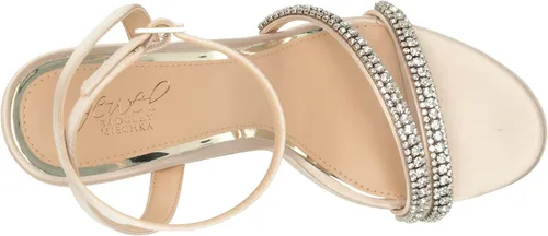 Miniatura 5 de Jewel Badgley Mischka Rochel - Tacón de bloque de plataforma con correas adornadas con piedras preciosas