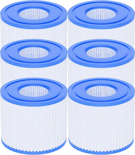 Miniatura 10 de AQUALTRA Cartucho de filtros para bañera de hidromasaje tipo VI compatible con Lay-Z Spa, 90352E 58323E 58323 58324 90427E Filtros inflables