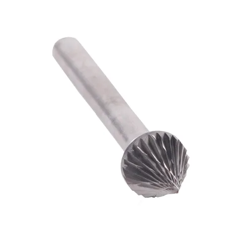 Miniatura 116 de Drill America SA-1 Rebaba de carburo/lima giratoria cilíndrica de doble corte para amoladora de troquel de 1/4" de diámetro x 5/8" de longitud