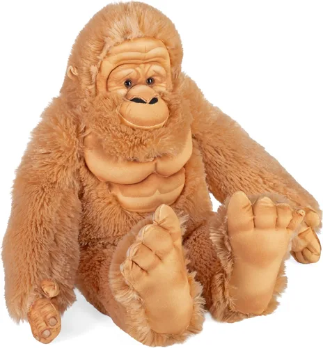 Wild Republic Colección de artista, Bigfoot, regalo para niños, 15 pulgadas, juguete de peluche, relleno es botellas de agua recicladas hiladas.