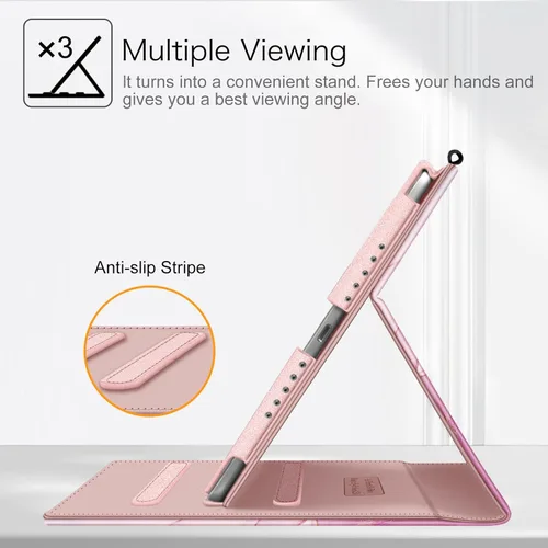 Miniatura 4 de Funda Fintie para iPad 6.ª / 5.ª generación (modelo 2018 2017, 9.7 pulgadas), iPad Air 2 / Air 1 (9.7 pulgadas) - [Protección de esquinas] Funda