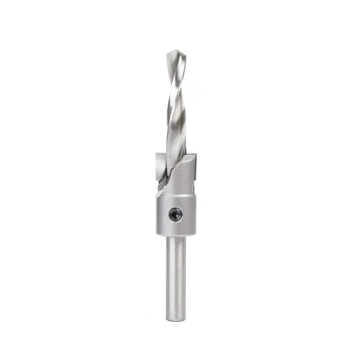 Miniatura 5 de Amana Tool 55145 Atornillado con punta de carburo sin vástago con taladro en espiral lento 1-1/8" D x 1/2" taladro