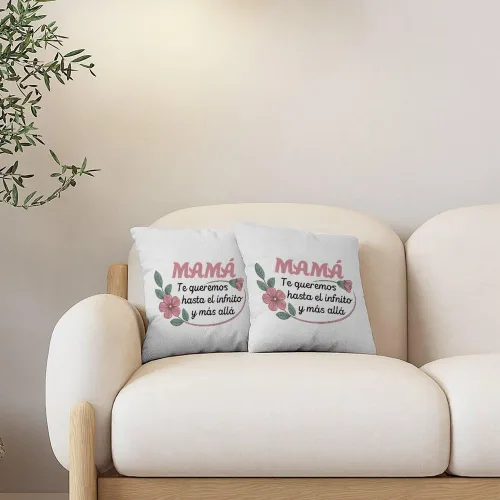 Miniatura 4 de Best Presents for Moms Zipper Pillow Covers 18X18 Regalos para Mamá Día De La Madre Regalos De Cumpleaños para Mamá Birthday Valentines Day Gifts