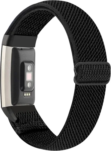 YONWORTH - Banda elástica ajustable para reloj compatible con Fitbit Charge 2. Correa de nailon elástica, suave para muñecas. Pulsera deportiva de
