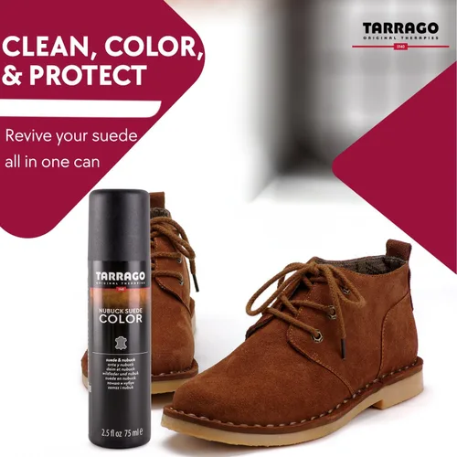 Miniatura 2 de Tarrago Restaurador de color nubuck y gamuza Restaura el gamuza desteñida para tenis, zapatos, botas, chaquetas, bolsos y más. El color de gamuza
