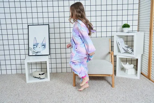 Miniatura 27 de Pijama de unicornio unisex para niños, enteritos para disfraz, Halloween