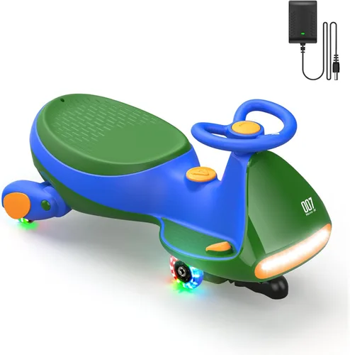 Miniatura 12 de FanttikRide N7 Classic - Coche eléctrico clásico con pedal, batería recargable, juguetes para montar, coche oscilante, 2 velocidades, antivuelco