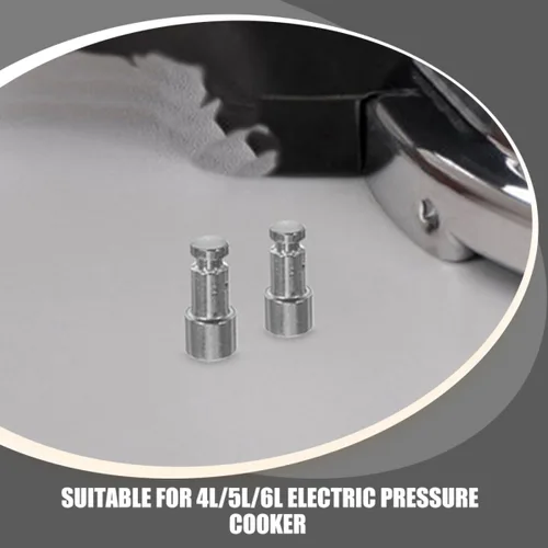Miniatura 4 de Gatuida Universal Pressure Cooker Float Valve Replacement Kit, 12pcs (6 Float Valve Stems + 6 Gaskets) Compatible with 4l/5l/6l Electric Pressure