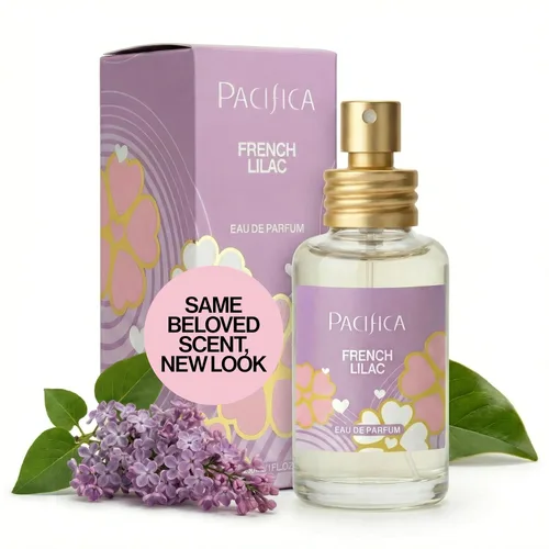 Miniatura 25 de Pacifica Beauty Perfume en aerosol Neon Moon - Sándalo energético, jazmín, cardamomo ahumado - Eau de Toilette vegana y limpia, 1 fl oz (29.57 ml)