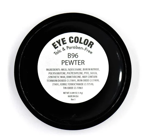 Miniatura 2 de Sombra de ojos en polvo prensado mate, pigmento profundo, brillo de lujo, sombras de ojos negras, sin talco ni parabenos, vegano, sin pruebas