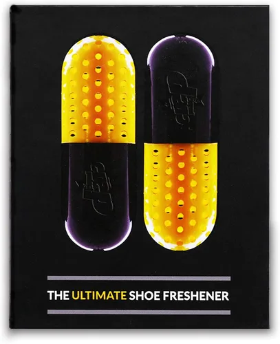 Crep Protect Refresher Pill - Desodorante definitivo para zapatos, fragancia de algodón fresco (paquete de 2), Negro (Negro)