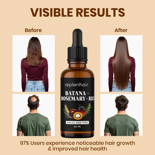 Miniatura 5 de Aceite de batana para el crecimiento del cabello con ricino de romero, 100% puro, orgánico, prensado en frío, sin refinar de Honduras por Dr. Sebi
