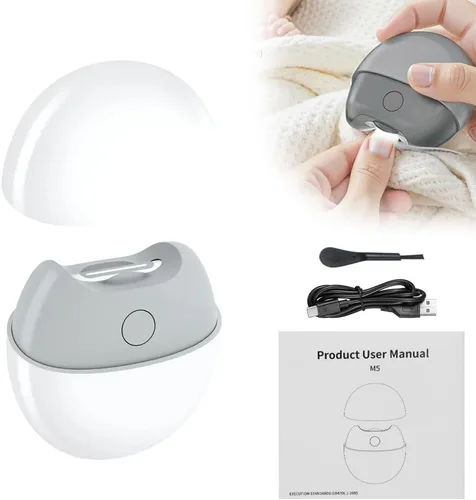 Miniatura 9 de Cortaúñas eléctrico automático 3 en 1, recortador de uñas con luz y almacenamiento de restos de uñas, cortaúñas eléctrico silencioso para adultos