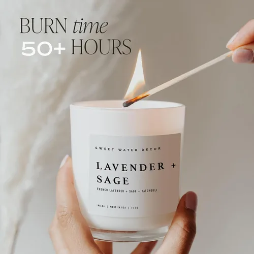 Miniatura 7 de Sweet Water Decor Vela de Palo Santo Patchouli - Vela de Spa de Soja con Aroma a Clavo, Vainilla, Madera de Cedro, Pachulí para el Hogar - Frasco
