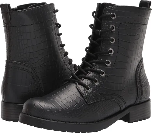Miniatura 7 de Tienda Essentials - Botas de combate con cordones para mujer