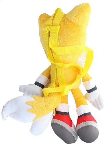 Miniatura 3 de Accessory Innovations Sonic The Hedgehog Tails - Mochila de felpa (17 pulgadas)
