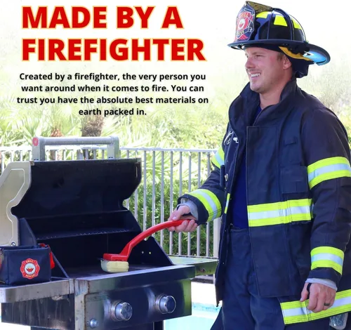 Miniatura 6 de Grill Rescue - Cabezal raspador de limpieza reemplazable para parrilladas, sin cerdas. Herramientas duraderas y únicas para rejillas de hierro