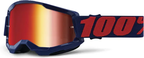 Miniatura 30 de 100% STRATA 2 Goggles – Gafas deportivas para motocross y ciclismo de montaña – Gafas para ciclistas – Gafas de motocross para hombre