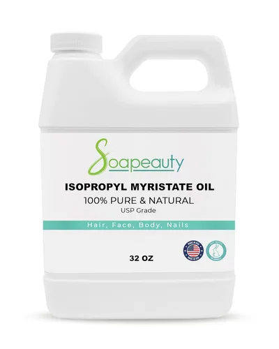 Miniatura 10 de ISOPROPYL Myristate grado cosmético para fabricación de jabón, fragancias, champú, cremas y lociones, removedor de maquillaje y adhesivo