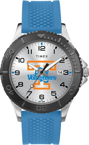 Miniatura 17 de Timex Tribute Men's Collegiate Gamer 42mm Watch – Georgia Bulldogs with Black Silicone Strap Oklahoma Sooners