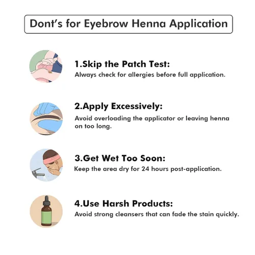Miniatura 6 de Indalo Henna de cejas marrón claro de 0.35 oz Polvo de color para cejas, a prueba de manchas y resistente al agua, vegano, libre de crueldad
