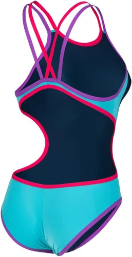 Miniatura 4 de Arena Traje de baño con espalda cruzada doble para mujer