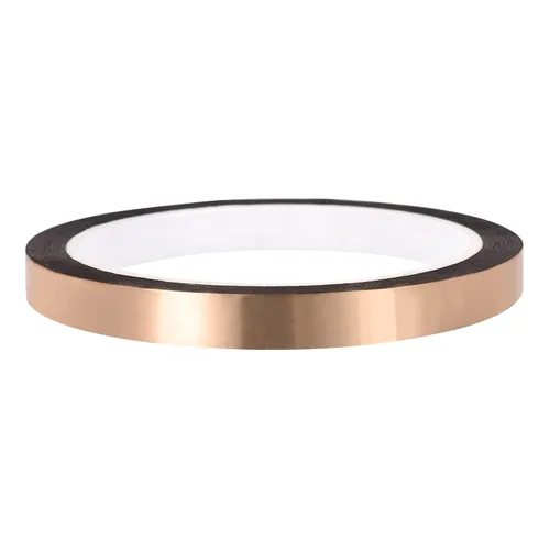 Miniatura 17 de Cinta de película de poliéster metalizado en tono dorado [para pared decorativa, embalaje, impresión] -0.12 pulgadas x 164 pies/1 rollo