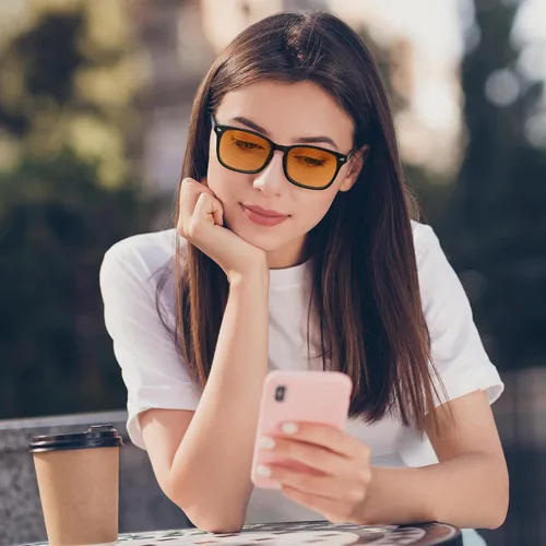 Miniatura 4 de Okany Blue Light Blocking Glasses Gaming Computer Glasses Powerful Professional Screen Filter Negro claro