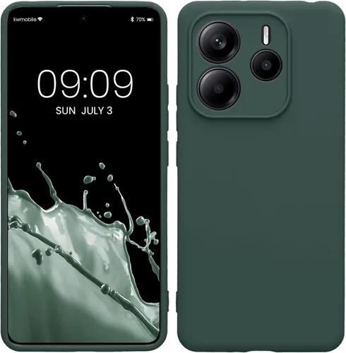Miniatura 108 de kwmobile Funda compatible con Xiaomi Redmi Note 11 / Note 11S - Funda protectora de silicona TPU suave y delgada - Azul Báltico