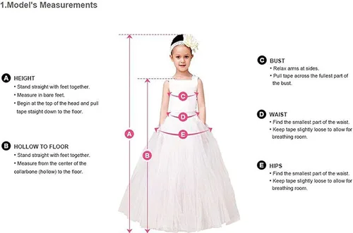 Miniatura 7 de Junguan Vestidos de tul Aline Princess para niñas, vestidos de baile formales TF017