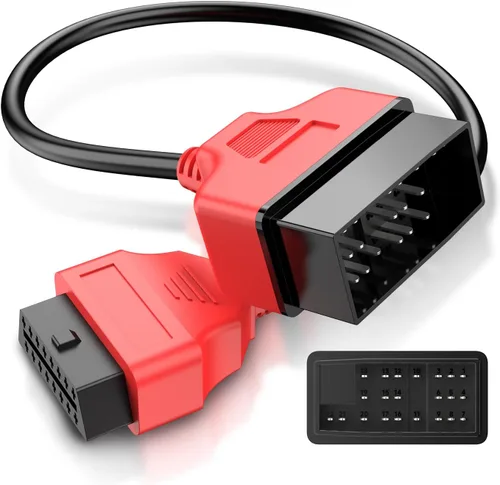 Autel Cable adaptador original OBD2 para vehículos Toyota, 22Pin OBD1 a 16Pin OBDII convertidor de coche, compatible con OBD II herramienta de