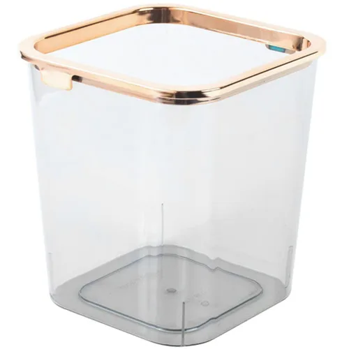 VOSAREA Cesta de basura creativa Oficina Dormitorio Papelera de plástico para mascotas Papelera decorativa para escritorio Material de mascotas
