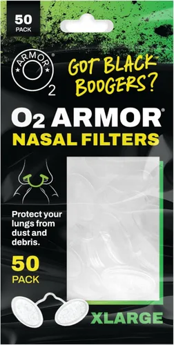 Miniatura 22 de O2 Armor Filtros de nariz para soldadores y alergias - Filtro de nariz para polvo - Filtros nasales para soldadura - Máscara de polvo de nariz