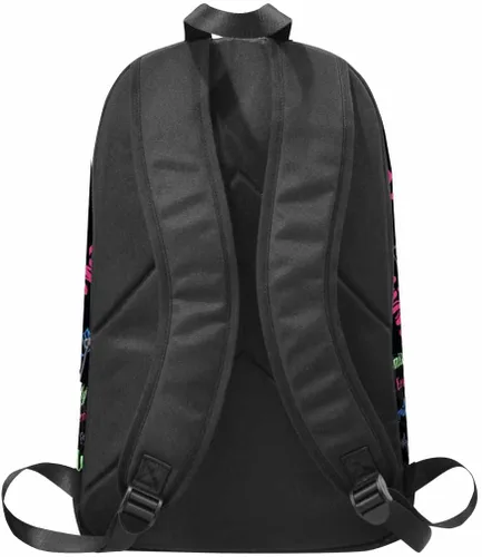 Miniatura 183 de Texto personalizado Elefante desgaste gafas mochila mochila mochila casual Daypack bolsa para mamá niñas, color86-4, Mochilas Daypack