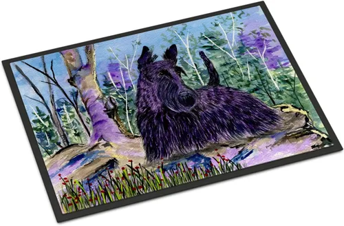 Miniatura 155 de Caroline's Treasures SS8220MAT - Felpudo afgano de 18 x 27 pulgadas, para interiores y exteriores, para entrada, antideslizante, lavable, de pelo