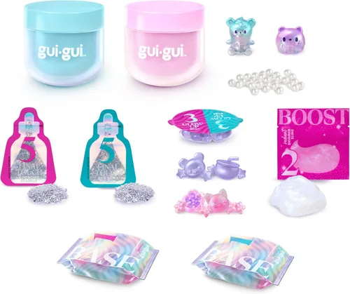 Miniatura 9 de Kit de Slime Gui Gui - Paquete de 2 Slimes Perfumados, Mantequilla y Nube, Proceso de Bricolaje de 5 Pasos para Personalizar tu Ultimate Slime