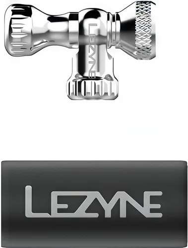 Miniatura 10 de LEZYNE Control Drive - Inflador de neumáticos de bicicleta de CO2, bomba de inflado de aluminio compatible con Presta & Schrader con válvula