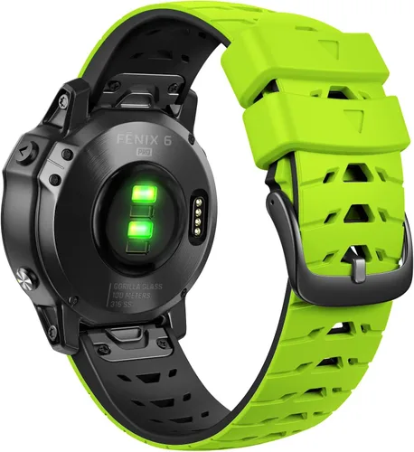 Miniatura 12 de Para Garmin Fenix 5/5 Plus, Fenix 6/6 Pro, Fenix 7, Forerunner 935/945, Instinct/Approach S62, repuesto de correa de reloj de silicona suave