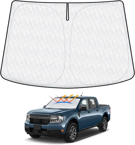 Miniatura 20 de Parasol para parabrisas de ajuste personalizado para Honda Civic 2022-2025 2026, parasol para accesorios Civic, visera plegable para ventana