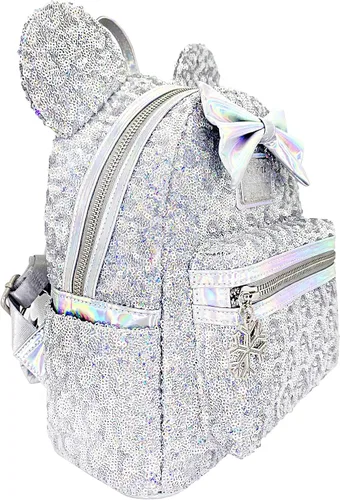 Miniatura 2 de Loungefly X LASR - Mochila exclusiva de Minnie con lentejuelas holográficas de Disney, Multi, Moderno