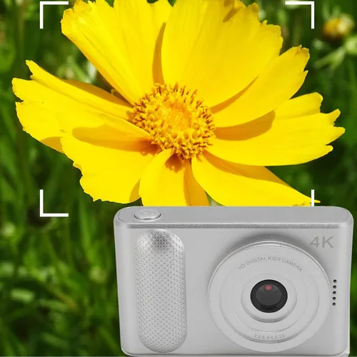 Miniatura 4 de Cámara digital 4K, pantalla de 2.4 pulgadas, 48 MP, 1080P, HD 16X, zoom digital, cámara de enfoque automático, cámara de bolsillo, cámara micro SLR
