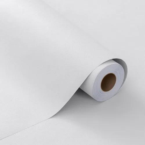 Miniatura 8 de FUKU MON Papel tapiz negro de 24"x394" para despegar y pegar, papel de contacto negro mate texturizado sólido, autoadhesivo, extraíble, grueso