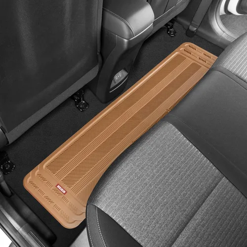 Miniatura 4 de Motor Trend Tapete para asiento trasero, alfombrilla de goma para la segunda o tercera fila de coche, SUV, furgoneta, protección interior completa