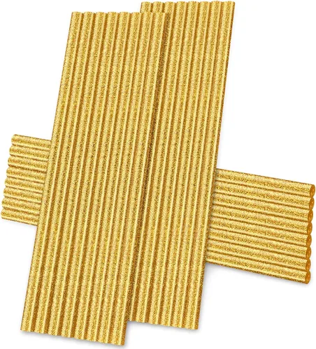 Miniatura 18 de Manarty - 24 barras de pegamento caliente blancas de tamaño completo, 24 unidades de 0.43 pulgadas de diámetro x 8 pulgadas de largo para Blanco