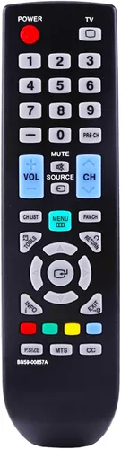 Allimity BN59-00857A BN5900857A Reemplazo de control remoto IR sub BN59-00885A remoto compatible con Samsung 2009 Plasma LCD TV B400 Series B350