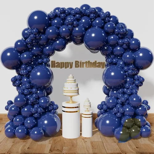 Miniatura 18 de Kit de arco de globos de color rosa claro, 111 piezas de globos de látex de 18, 12 y 5 pulgadas, guirnalda de globos de fiesta para cumpleaños, baby