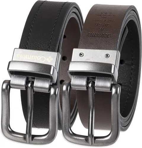Columbia Cinturón reversible para niños, correa clásica de 1 pulgada de ancho para la escuela, casual y ropa de vestir