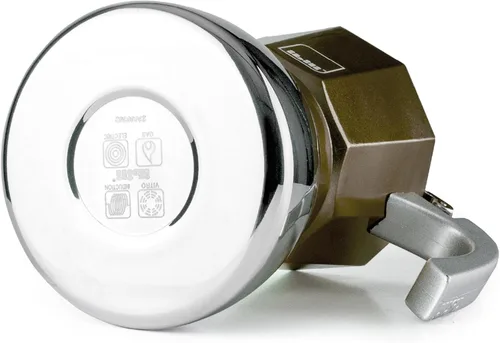Miniatura 3 de IBILI - Máquina de café Elba Café, 3 tazas, 5.1 fl oz, aluminio fundido, base de acero inoxidable, con reductor para 2 tazas, apto para inducción