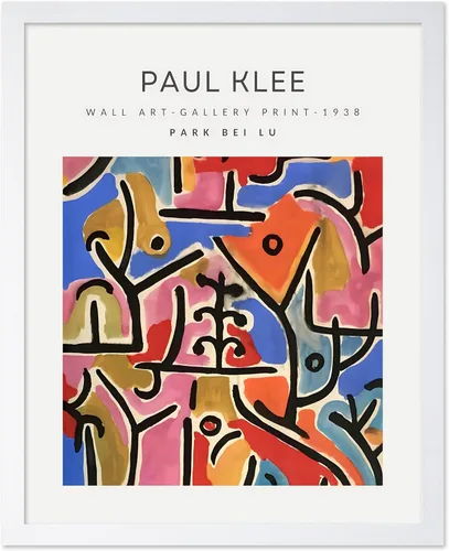 Miniatura 30 de Poster Master Póster vintage de Paul Klee – Impresión retro de cómicos – Arte de dibujo – Arte abstracto – Regalo para hombres y mujeres – Estilo-09